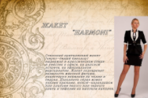 Описание одежды.