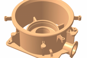 Рама конусной дробилки