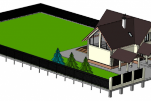 Проект жилого дома.