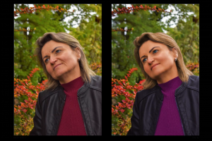 Ретушь журнальной фотографии