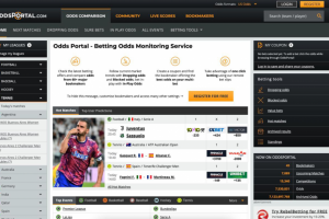 Парсер коэффициентов с сайта oddsportal