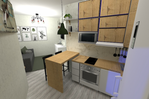 Квартира-студия 23 кв.м.