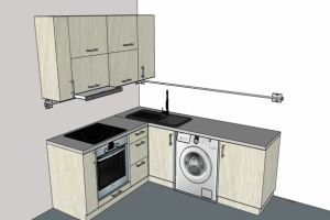 Угловая кухня