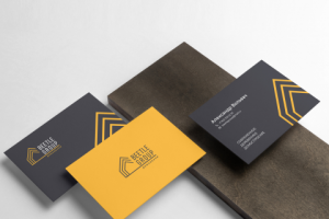 Визитка для строительной фирмы