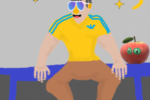 Спортсмен на районе