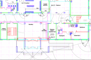 Проект системы видеонаблюдения школы