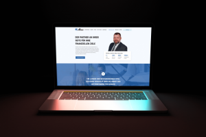 Лендинг для сотрудника немецкой компании