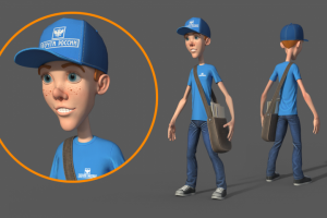 Мультяшный персонаж