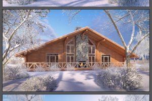 Дом из бруса