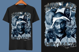 Уникальный принт для бренда одежды HEYMATE GANG