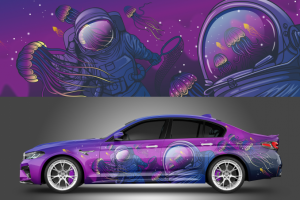 Дизайн для оклейки автомобиля