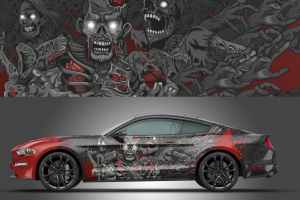 Дизайн для оклейки автомобиля