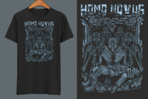 Коллекция футболок в тематике постапокалипсиса