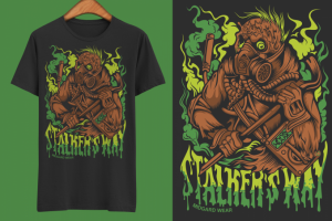 Коллекция футболок в тематике постапокалипсиса