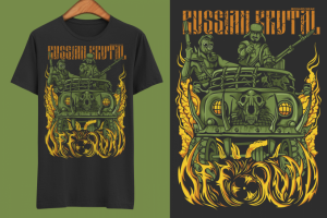 Коллекция футболок в тематике постапокалипсиса