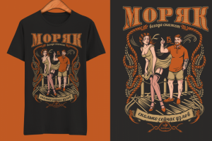 Серия принтов для яхт-клуба