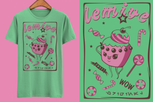 Уникальный принт для бренда Lemive