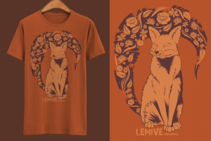 Уникальный принт для бренда Lemive