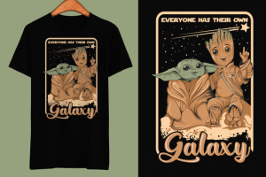 Уникальный принт для бренда одежды