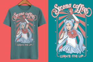 Уникальный принт для бренда одежды