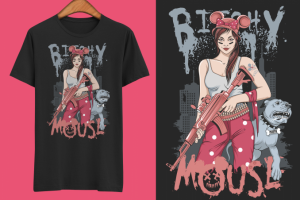 Уникальный принт для бренда одежды