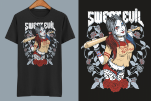 Уникальный принт для бренда одежды