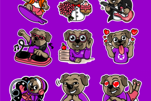 Стикеры для детского лагеря SE Camp