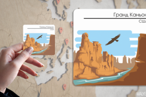 Уникальный дизайн магнитов для туристического агентства