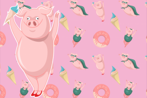 паттерн для печати на текстиле