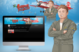 Оформление ютуб-канала "Ваня за штурвалом"