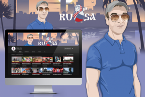 Оформление ютуб канала "RUSAlife"