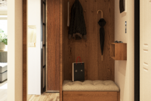 ЖК ОДинбург прихожая