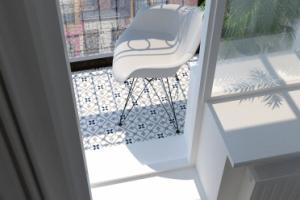 дизайн балкона жк Видный город