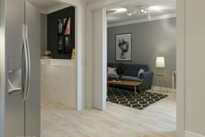 вид на гостиную. Пушкино