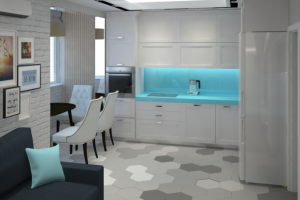 Кухня-гостиная в Ивантеевке