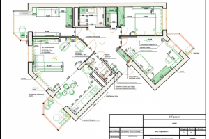 Планировочное решение квартиры в жк Царицыно