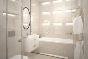 Ванная комната в частном доме