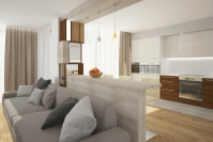 дизайн гостиной жк Новоясеневский