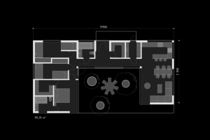 Планировка частного  дома