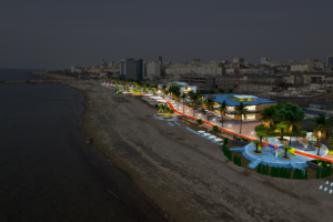 Благоустройство Набережной  г. Актау  Казахстан