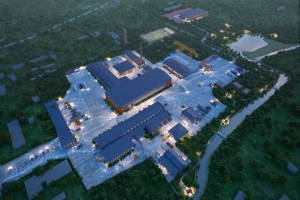 Визуализация промышленного комплекса