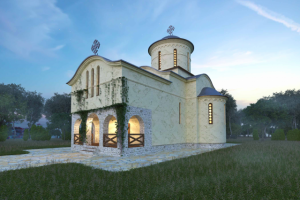 Проект и виз храма в византийском стиле