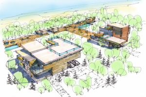 Фор-эскиз домов в Карелии