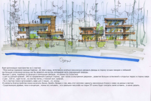 Фор-эскиз домов в Карелии