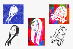 Обработка фото в стиле флип флоп