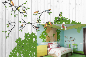 Графика в интерьере