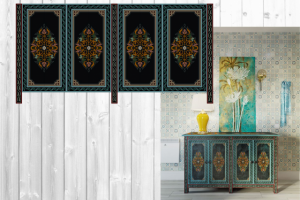 Графика в интерьере