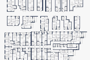 План здания и поэтажное разделение