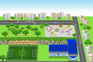 Карта местности