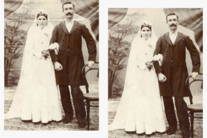 Обработка старых фотографий